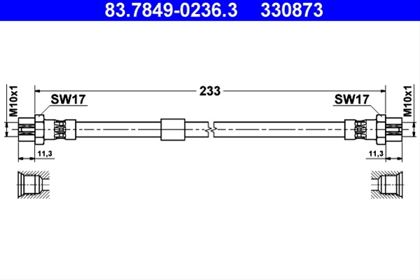 330873 Furtun Frana - Ate Vag 83.7849-0236.3