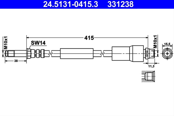 331238 Furtun Frana Ate Vag 24.5131-0415.3