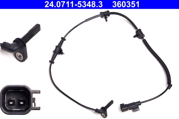 360351 Senzor Abs Ate Opel 24.0711-5348.3