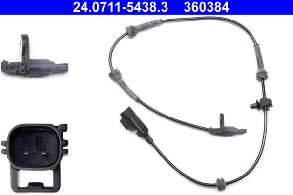 360384 Senzor Abs Ate Land Rover 24.0711-5438.3