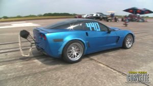 370 km/h la bordul unui Chevrolet Corvette Twin Turbo!