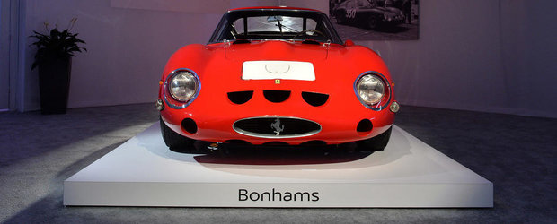 38 milioane dolari pentru un Ferrari 250 GTO din 1962