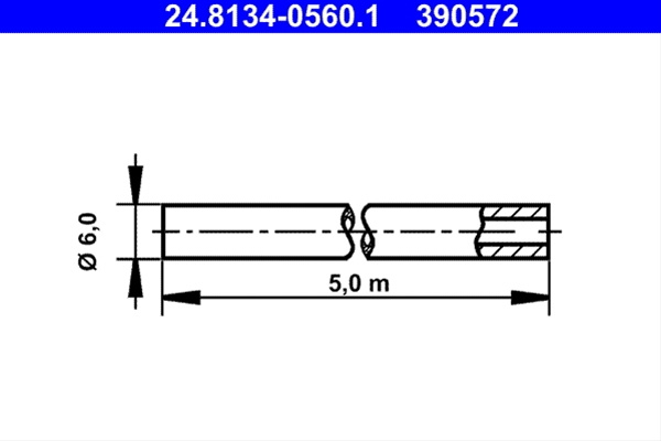 390572 Componenta Sistem Franare Ate 24.8134-0560.1