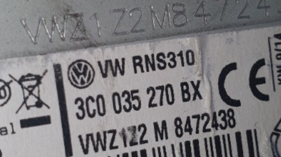 3C0035270BX Radio CD/ Navigatie Volkswagen