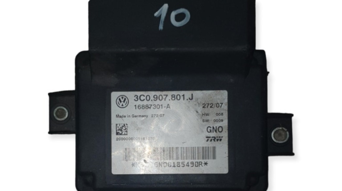3C0907801J Calculator frana de mana Volkswagen Passat (3C2) Fab: 2005 - 2010
