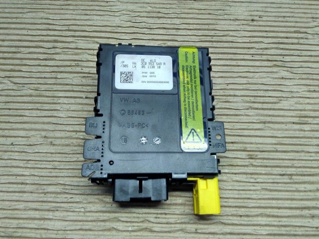 3C0953549A : Calculator coloana volan VW