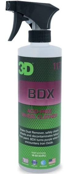 3D BDX Solutie Indepartat Reziduri Jante Si Vopsea 473ML 117OZ16