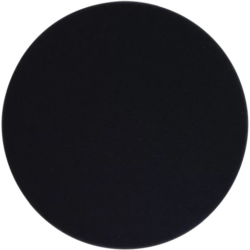 3D Black Finishing Pad Burete Aplicator Finisare Negru 140mm K-255BK