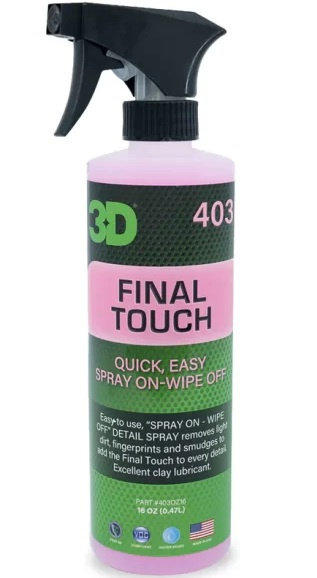 3D Final Touch Solutie Curatat Detailing Rapid 473ML 403OZ16