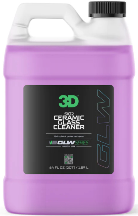 3D GLW Seria SiO2 Ceramic Glass Cleaner Solutie Curatat Geamuri 1.89L 351OZ64