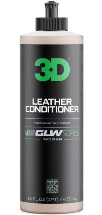 3D GLW Series Leather Conditioner Balsam Piele Auto 473ML 349OZ16 CANADA