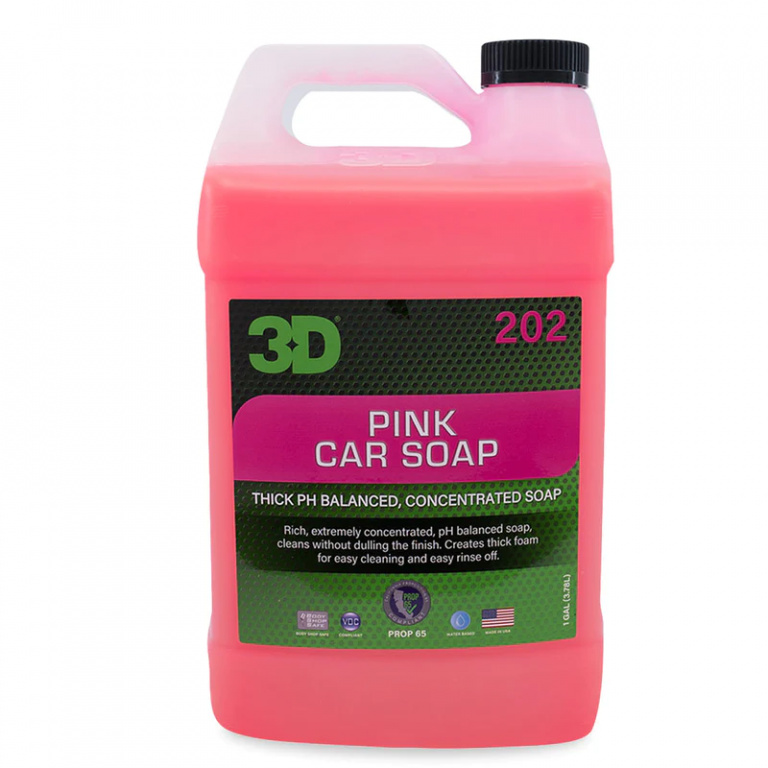 3D Pink Car Soap Sampon Auto PH Echilibrat 19L 3DSAPEP19L