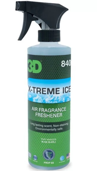 3D X-treame Ice Odorizant Auto 473ML 840OZ16