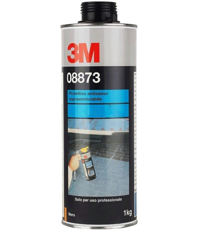 3M Antifon Texturat Supravopsibil Negru 1KG 08873
