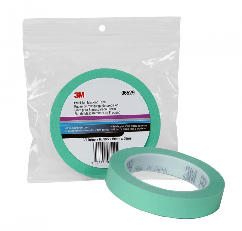 3M Banda Adeziva Mascare Precisa Verde 19MM X 55M 06529