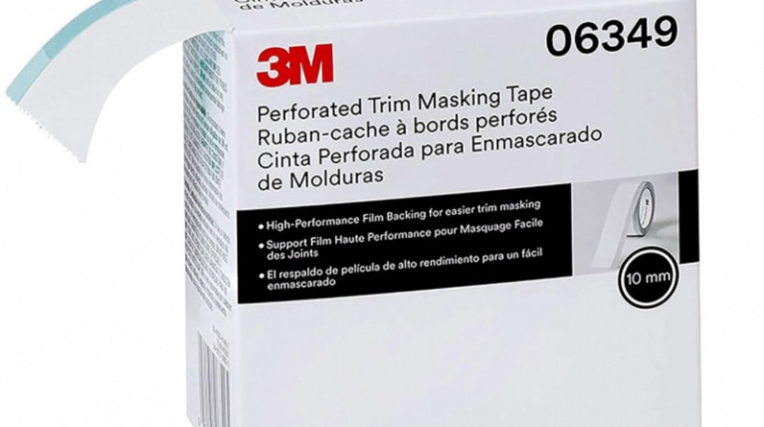 3M Banda Mascare Parbrize Straif Rigid 10MM X 10M 06349