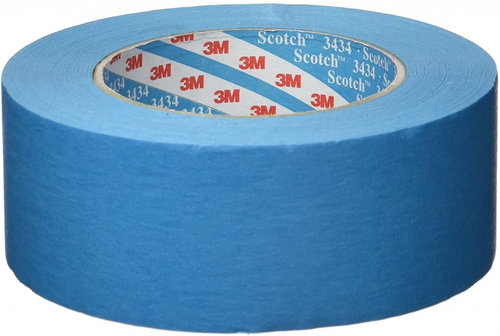 3M Banda Mascare Rezistenta La Apa High Performance Masking Tape 3434 50MM X 50M 07899