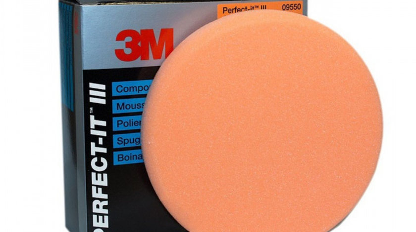 3M Burete Polish Portocaliu Perfect-IT III Compounding Pad 150MM 09550