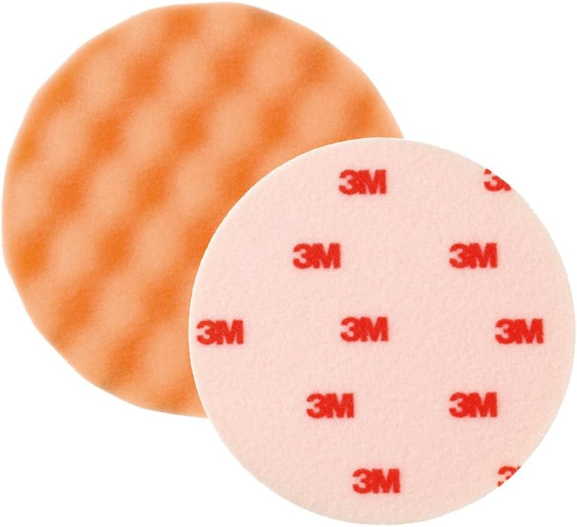 3M Burete Polish Portocaliu Valurit Pentru Redat Luciu 80MM 60108