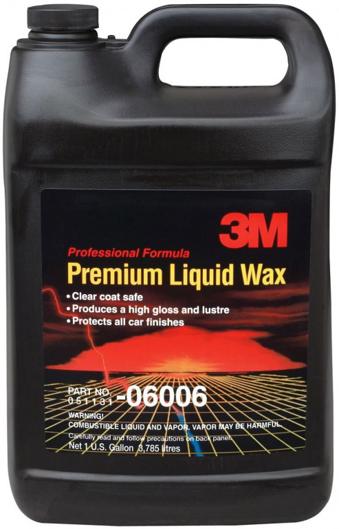 3M Ceara Premium Liquid Wax 3.78L 06006