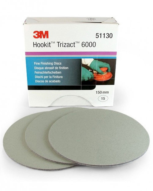 3M Disc Abraziv Trizact P6000 150MM 51130