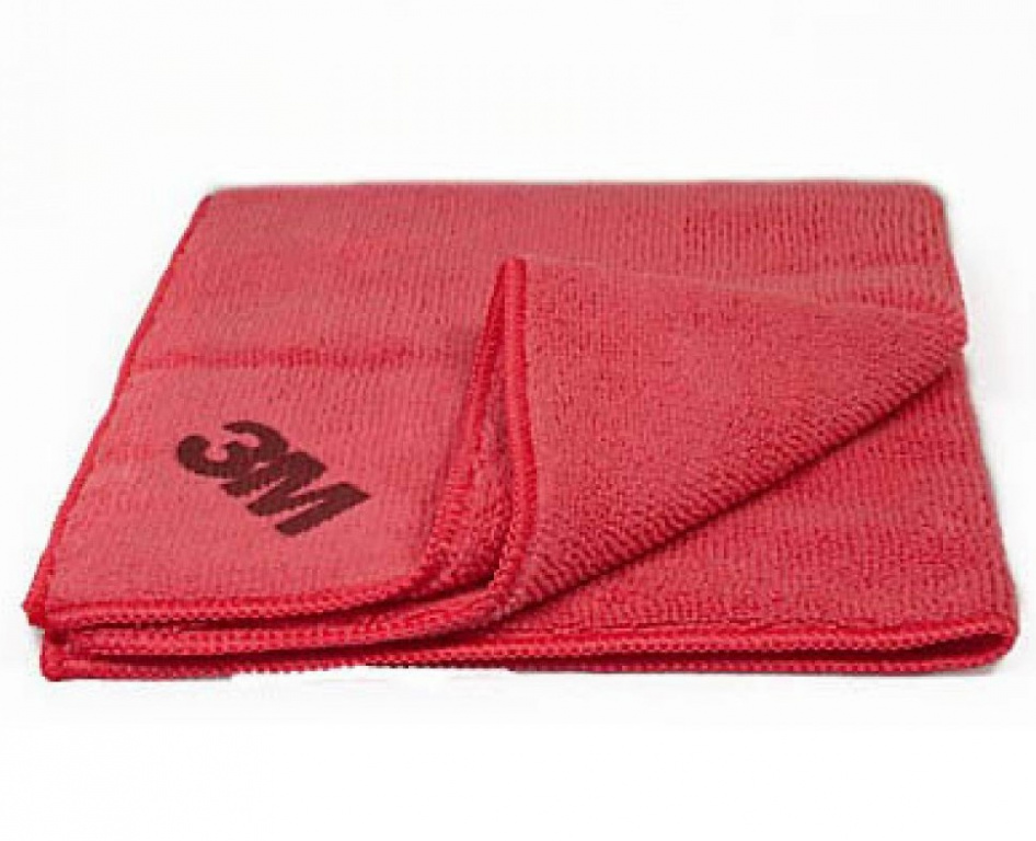 3M Laveta Microfibre Polish Ultrasoft Rosu 504893M