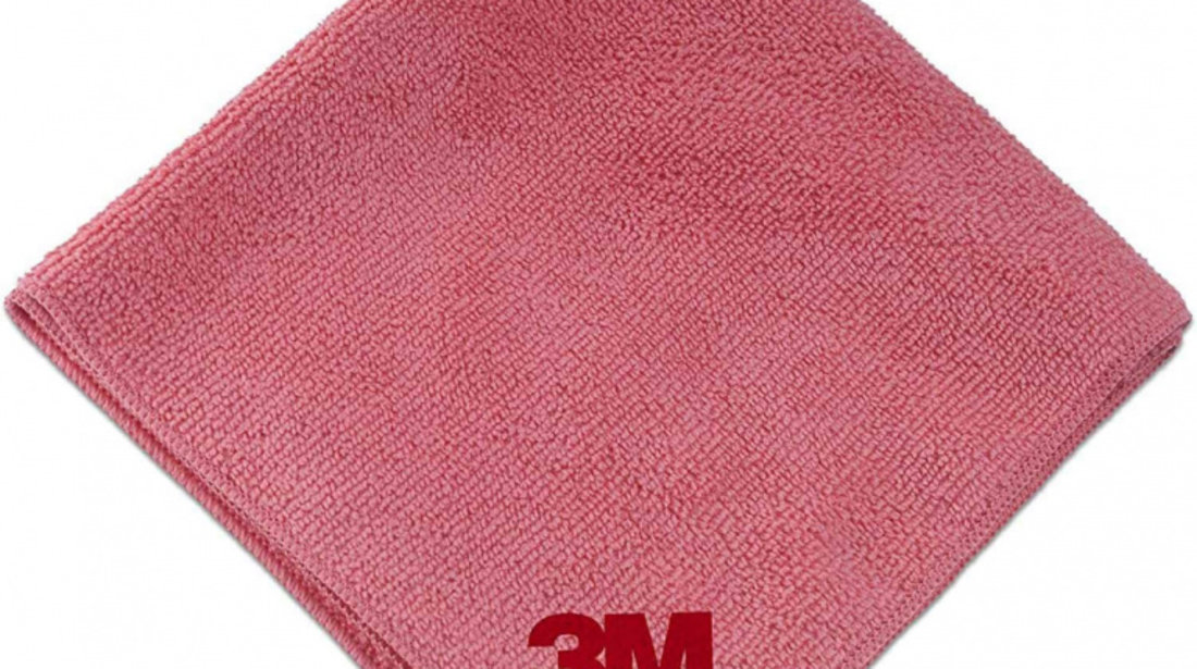 3M Laveta Microfibre Polish Ultrasoft Rosu 504893M