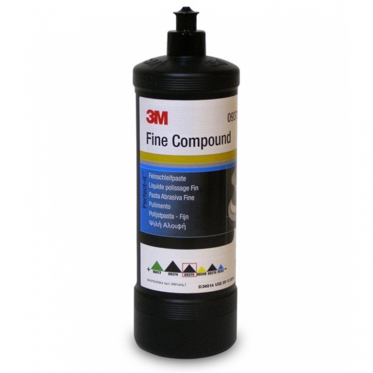 3M Pasta Abraziva Medie Negru 1L 09375