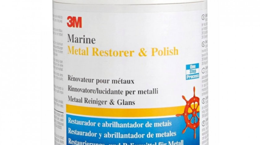 3M Pasta Polish Reconditionat Metal Metal Restorer & Polish 500ML 09019