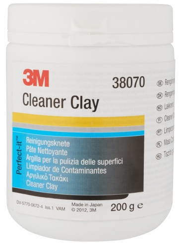 3M Percfect-It Clay Cleaner Argila Decontaminare Vopsea Plastelina Abraziva 200G 38070