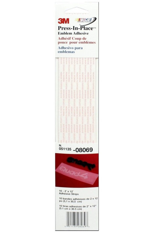 3M Set 10 Buc Banda Adeziva Pentru Embleme Auto 08069