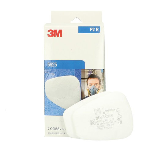 3M Set 2 Buc Prefiltru Pentru Particule P2 Pentru Masca Gaze 05925