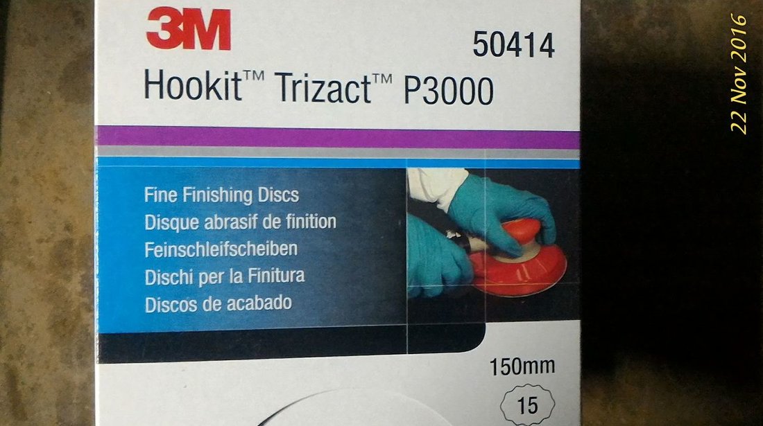 3M trizact P6000 discuri slefuit/polish