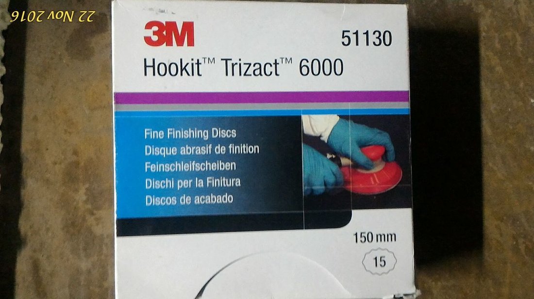 3M trizact P6000 discuri slefuit/polish