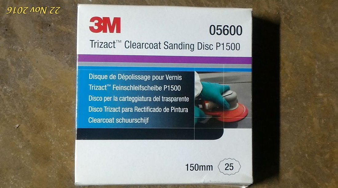 3M trizact P6000 discuri slefuit/polish