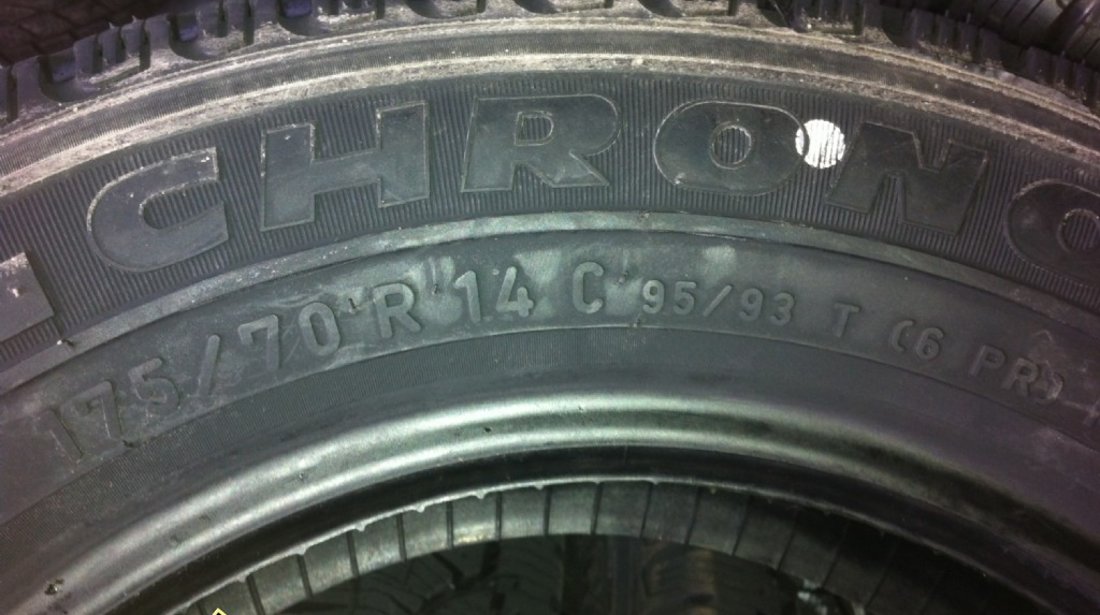 4 anvelope 175/70/14c pirelli de iarna noi