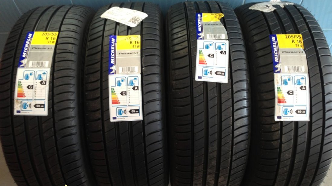 4 anvelope 205/55/16 michelin de vara noi