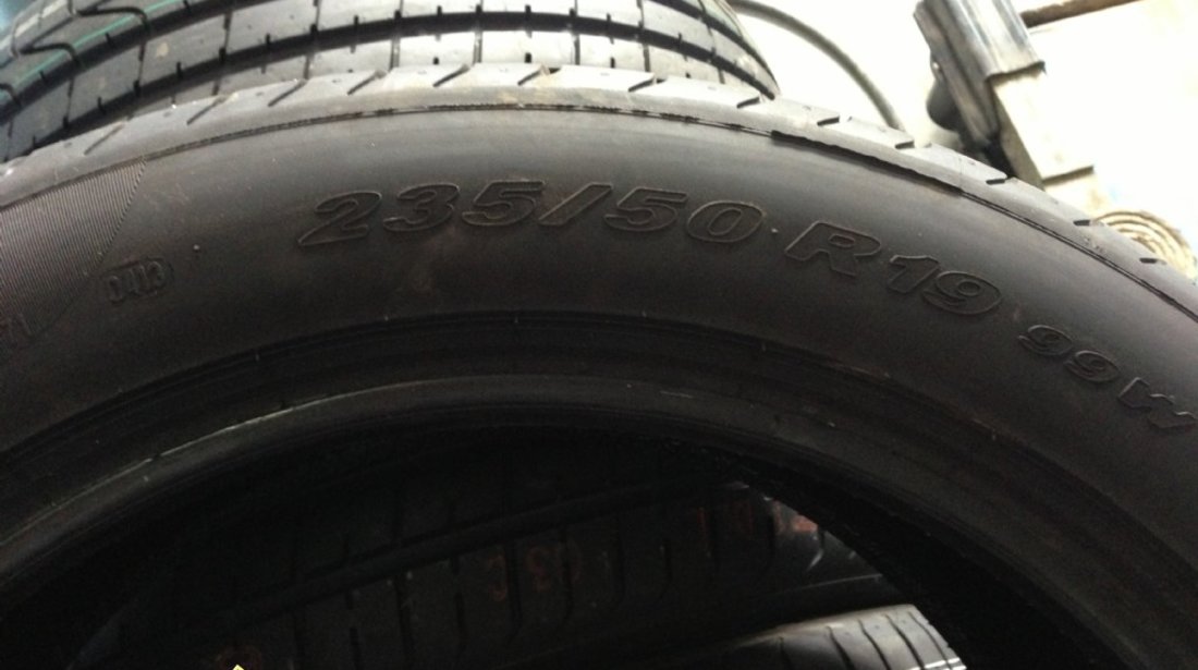 4 anvelope 235/50/19 pirelli de vara noi