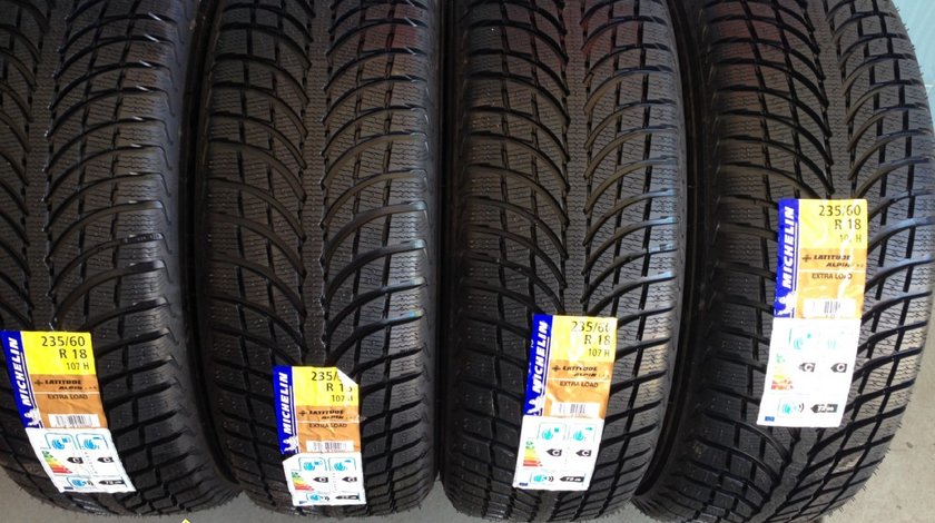 4 anvelope 235/60/18 michelin de iarna noi