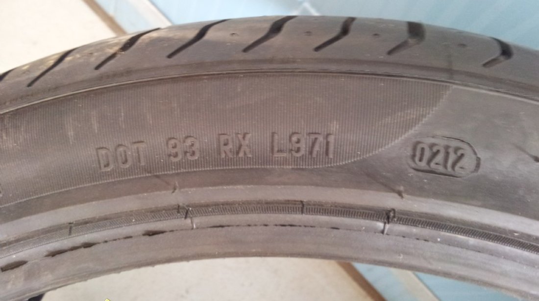 4 anvelope 255/35/20 Pirelli de vara noi