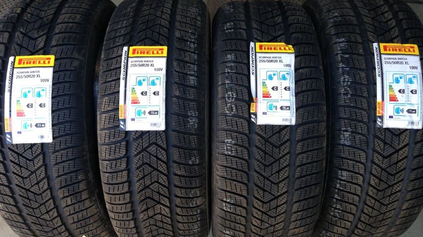 4 anvelope 255/50/R20 Pirelli de iarna