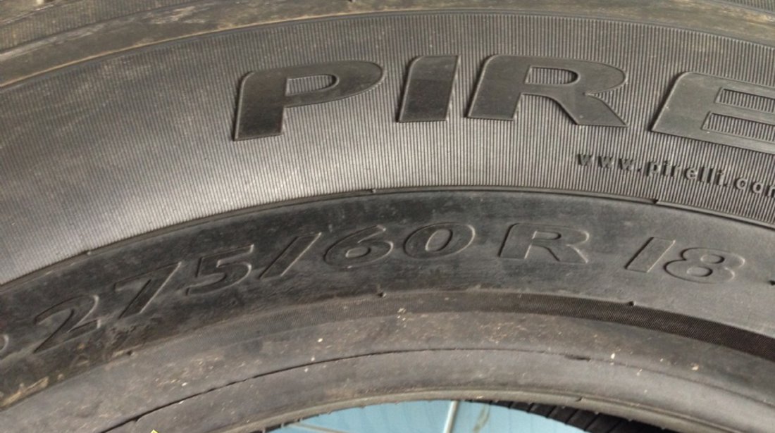 4 anvelope 275/60/18 Pirelli scorpion M+s noi