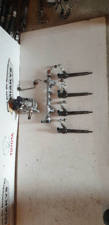 4 injectoare + pompa injectie +rampa Audi A6 / c7 / 2.0 tdi / 177cp/ tip - CGL / 2012 ,2013 , 2014 ,...
