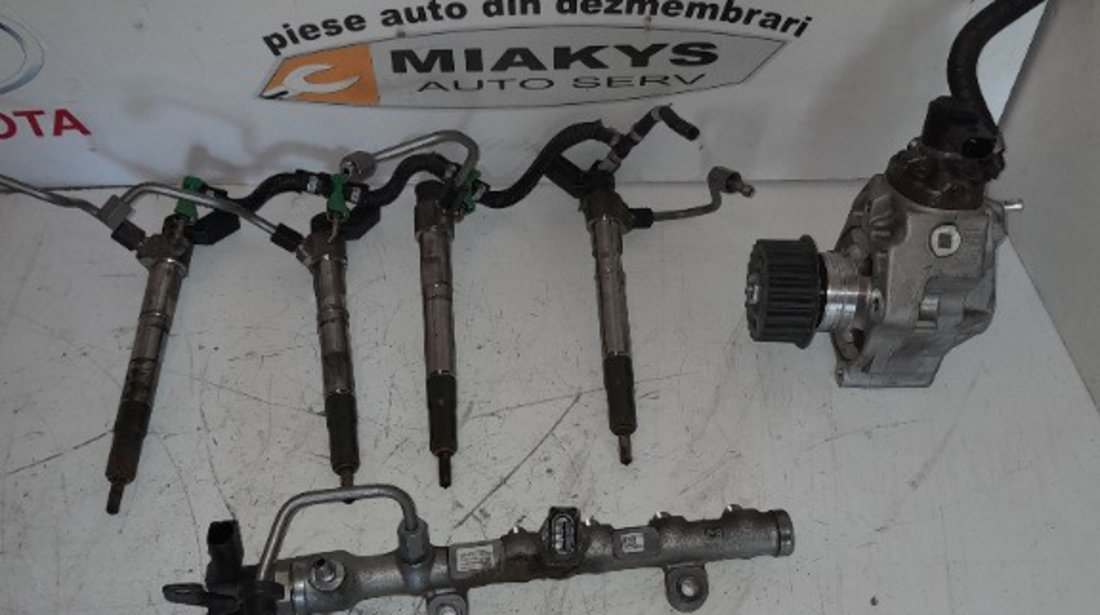 4 injectoare + rampa + pompa 1.6 crdi / tip D4FE / euro 6 / HYUNDAI / kia