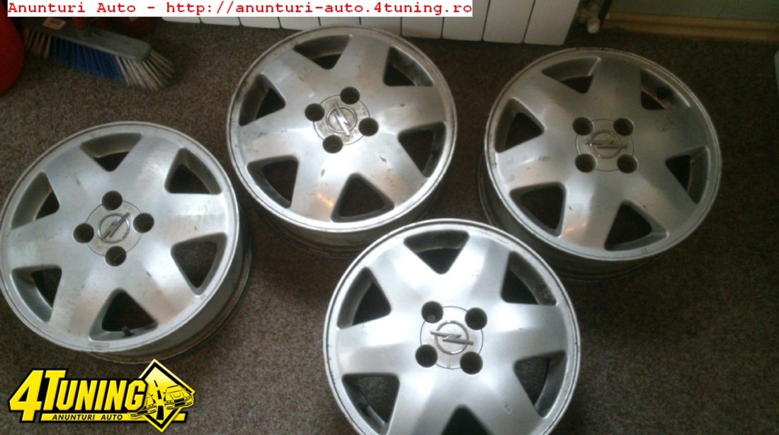 4 jante aliaj originale Opel R15 4x100