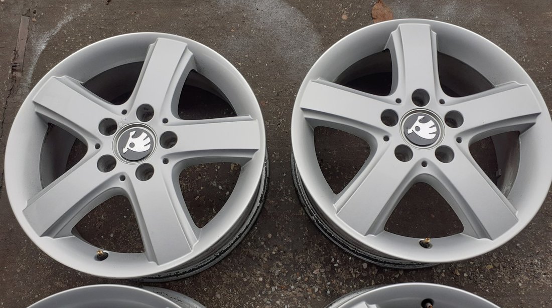 4 JANTE SKODA OCTAVIA 2,3,VW ,AUDI , 5X112 PE 16"