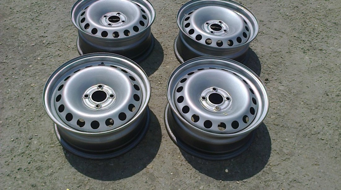 4 jante tabla 15" renault megane 2/scenic 2 prindere 4x100 ET45