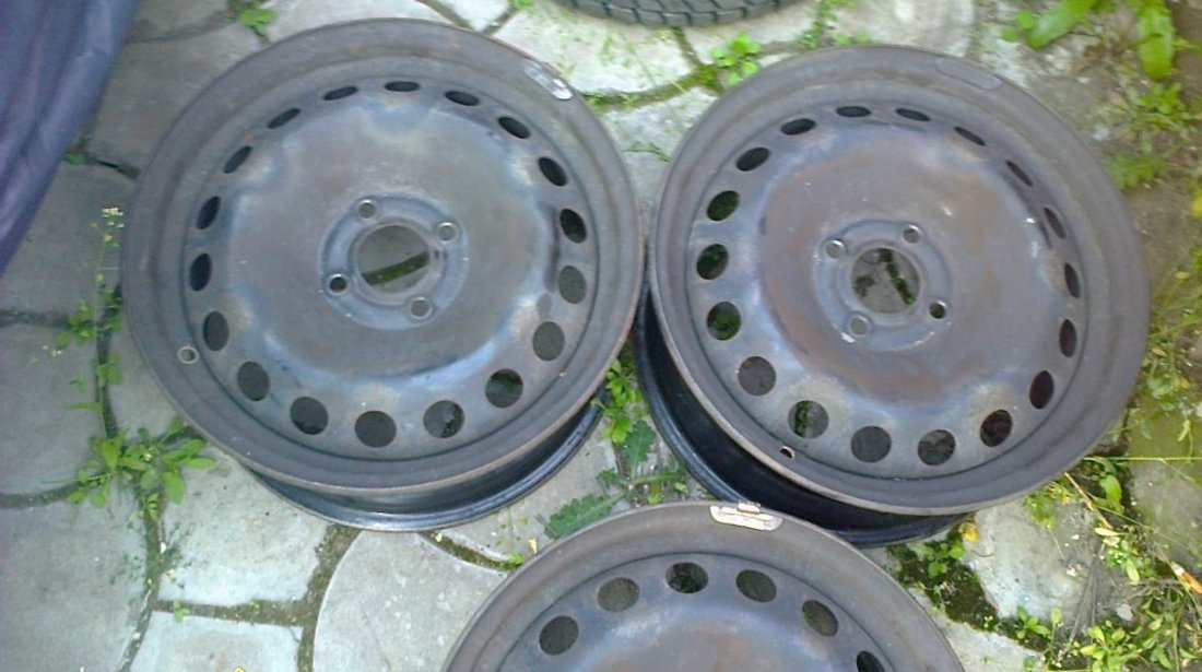 4 jante tabla renault megane 2 diametru 15 4x100mm ET45