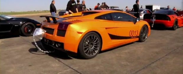 402 km/h dintr-un foc - Gallardo SL by Underground Racing!