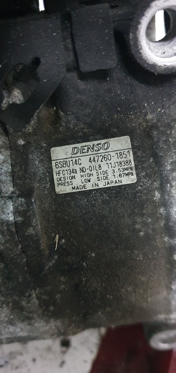 447260-1851/6SBU14C Compresor AC BMW 2.0 d tip motor N47D20A
